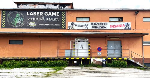 Vstup do arény